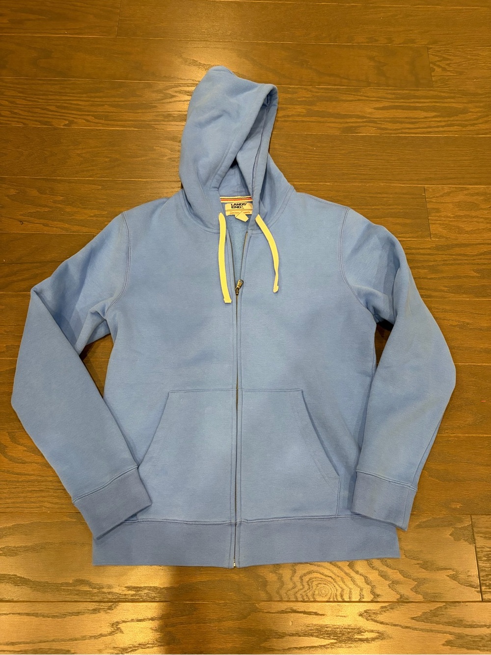 NWOT - Lands End men’s zip hoodie / sweatshirt, size small